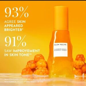 Glow Recipe Cloudberry Bright Essence Toner - NIB